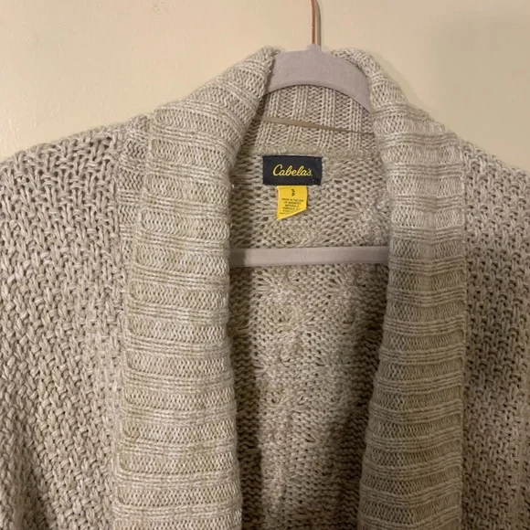 Cabelas oversized knit cardigan - Picture 3 of 5